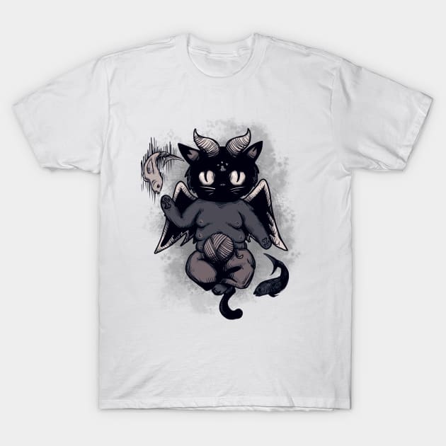 Bapho Cat T-Shirt by LVBart